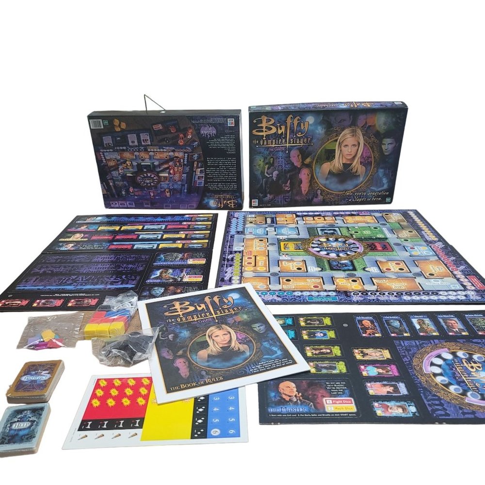 Buffy the Vampire Slayer The Game Milton Bradley Board Game NEW opened not playe